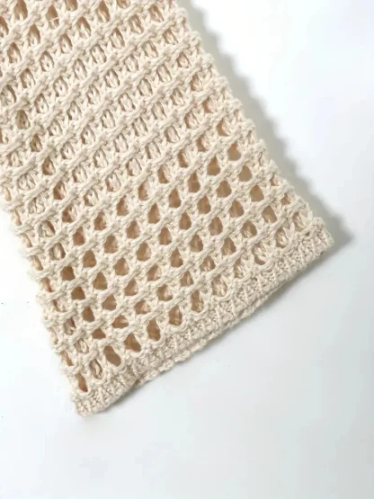 Crochet Hollow Out Crop Top - Image 3