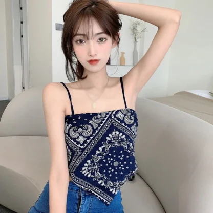 Sexy Bandana Crop Tops - Image 4