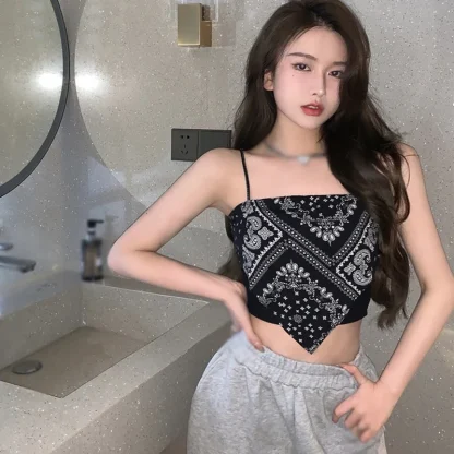Sexy Bandana Crop Tops - Image 3