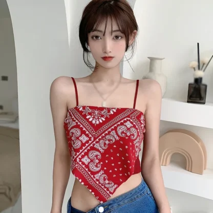 Sexy Bandana Crop Tops - Image 5