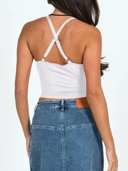 Sexy V-neck Crop Tops - Image 6