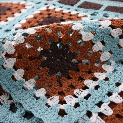 Crochet Square Neck Crop Top - Image 4
