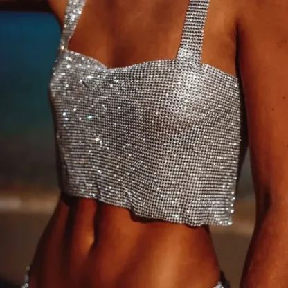 Backless Luxury Crop Tops