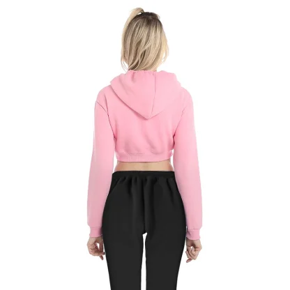 Pullover Plain Color Crop Tops - Image 3