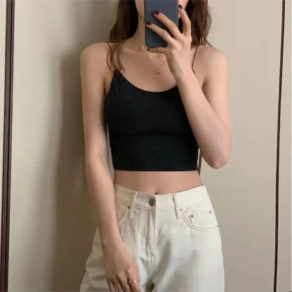 Seamless Camisole Crop Top - Image 4
