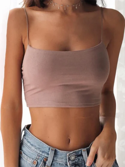 Camisole Seamless Crop Top