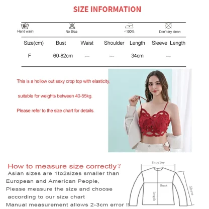 Spaghetti Strap Backless Crop Tops - Image 7