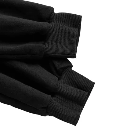 Hooded Irregular Crop Top - Image 2