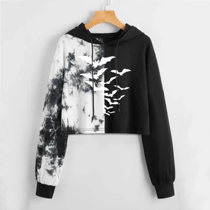 Tie Dye Printed Crop Top - Image 2